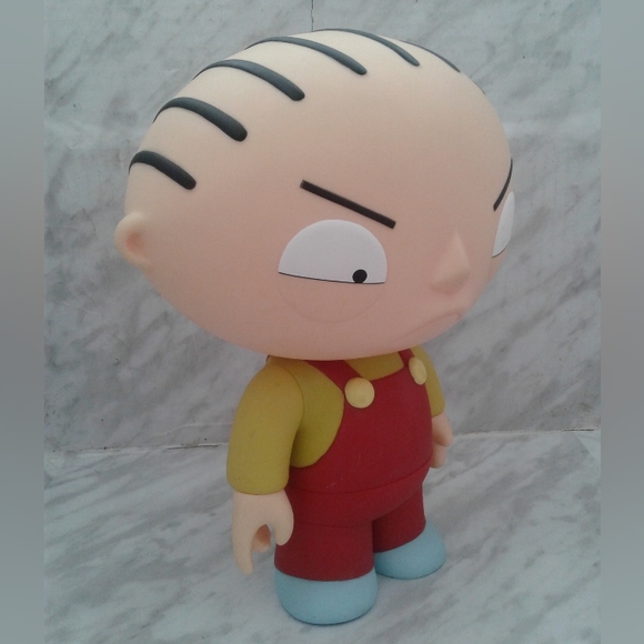Large Mezco Family Guy Deluxe 11" Talking Stewie Action Figure (Works) - Picture 3 of 5
